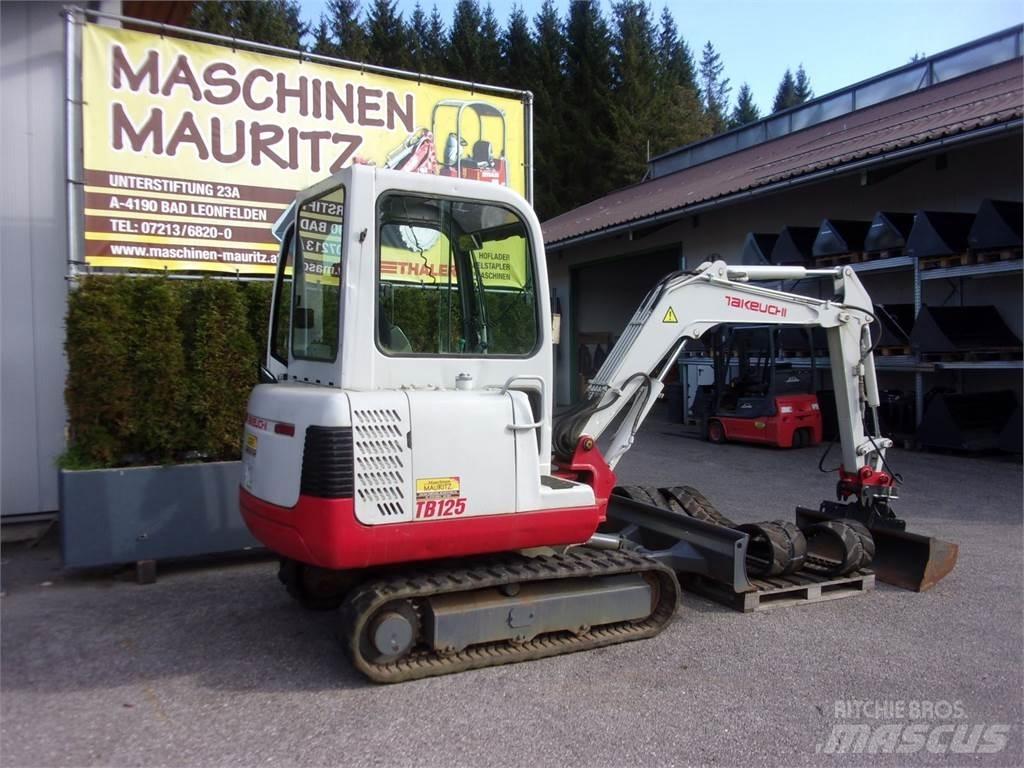 Takeuchi TB125 Mini bageri < 7t
