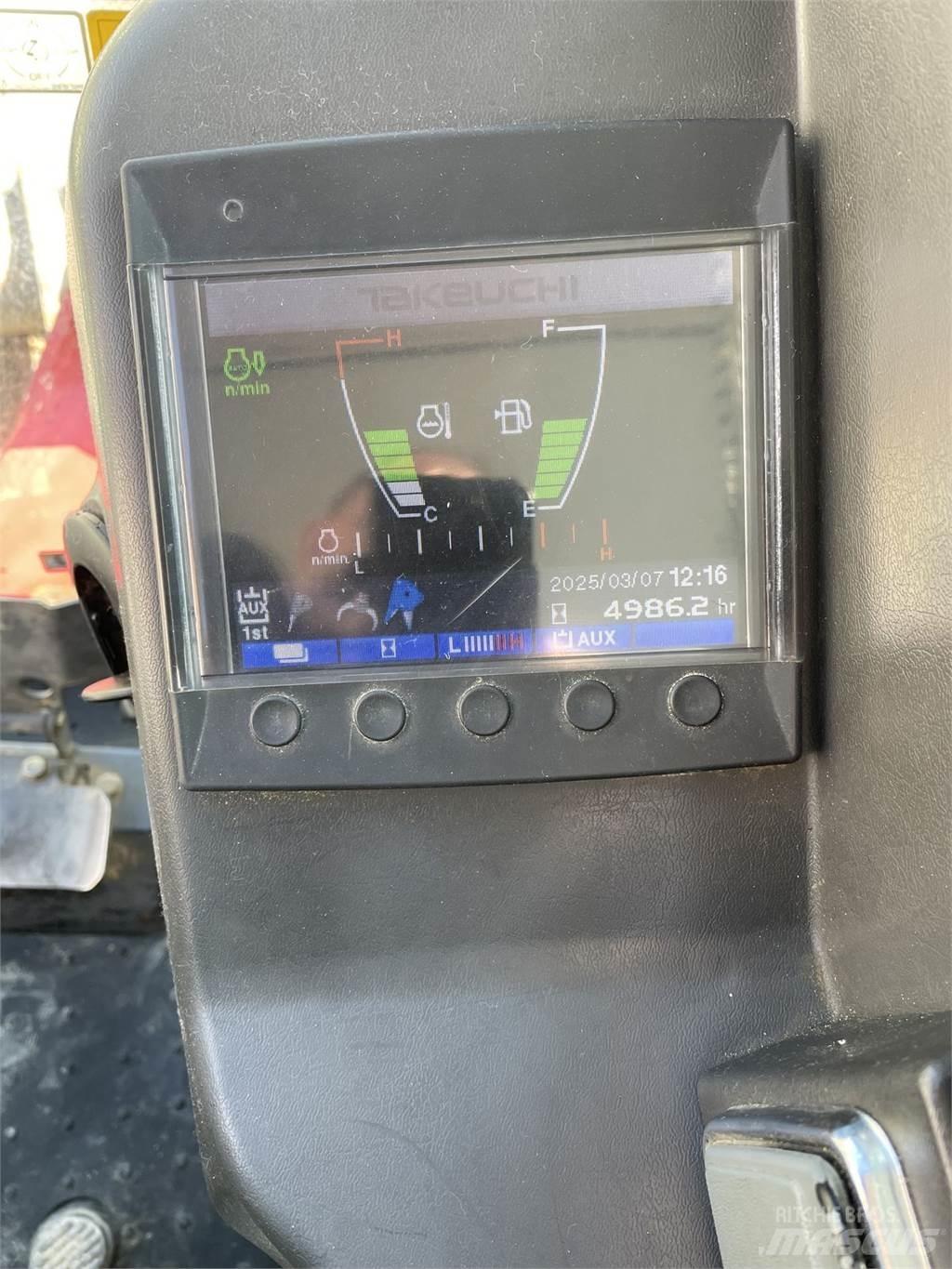 Takeuchi TB280 FR Mini bageri < 7t