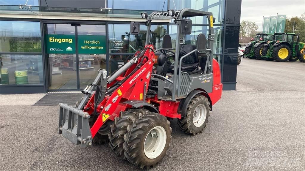 Weidemann 1160 Prednji utovarivači i bageri
