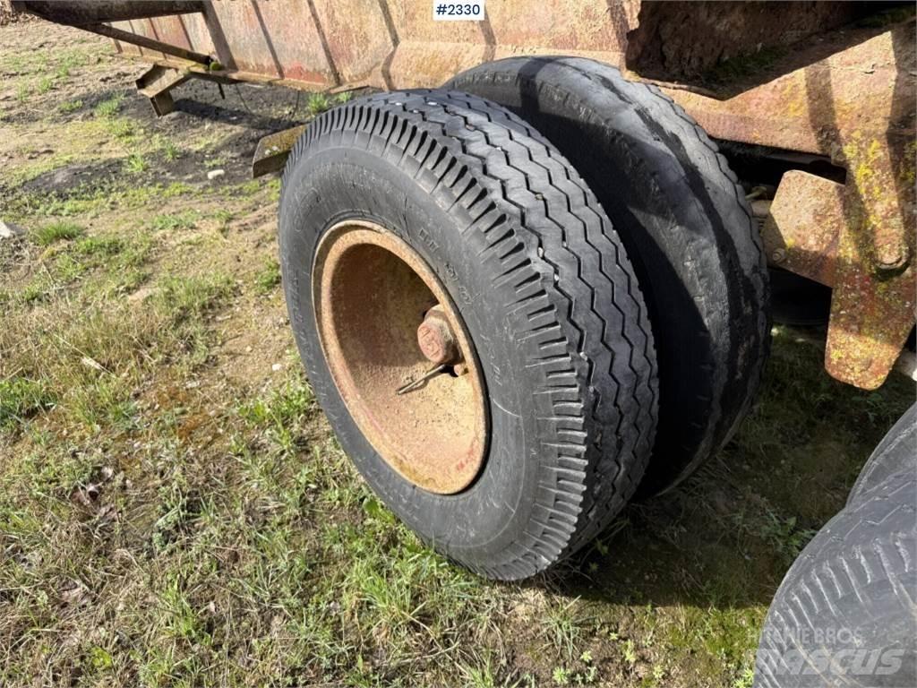  Balkärra boggie Prikolice za zrno