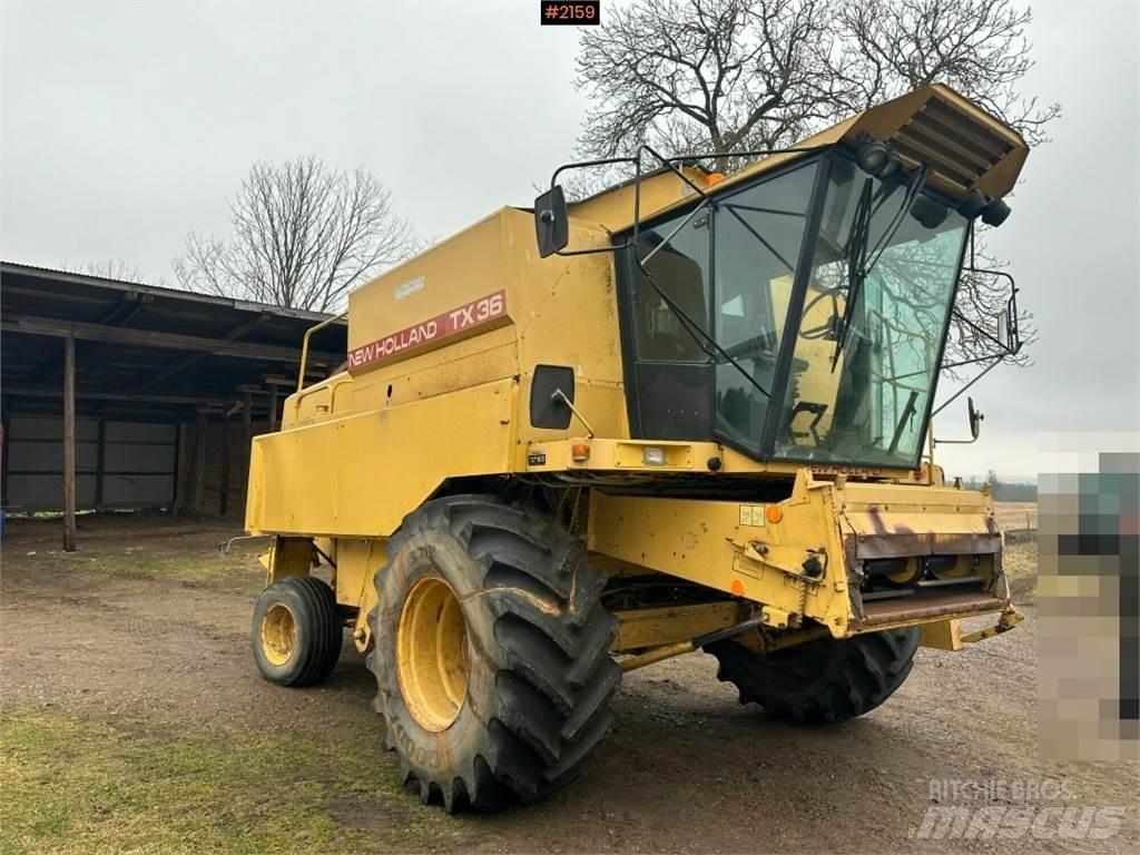 New Holland TX36 Kombajni
