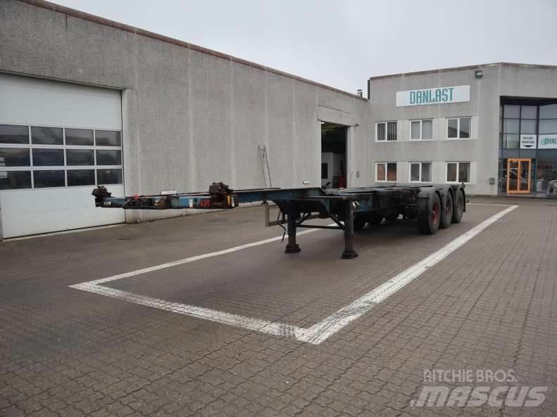 HFR Containerchassis Kontejnerske poluprikolice