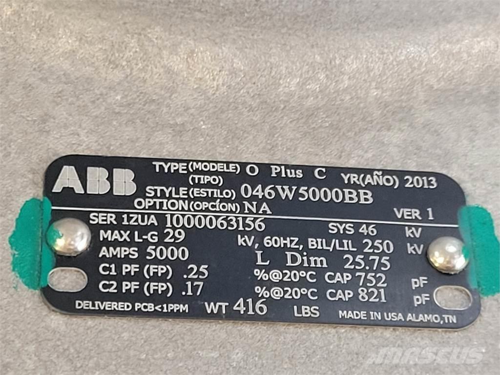 ABB 046W5000BB Ostalo za građevinarstvo