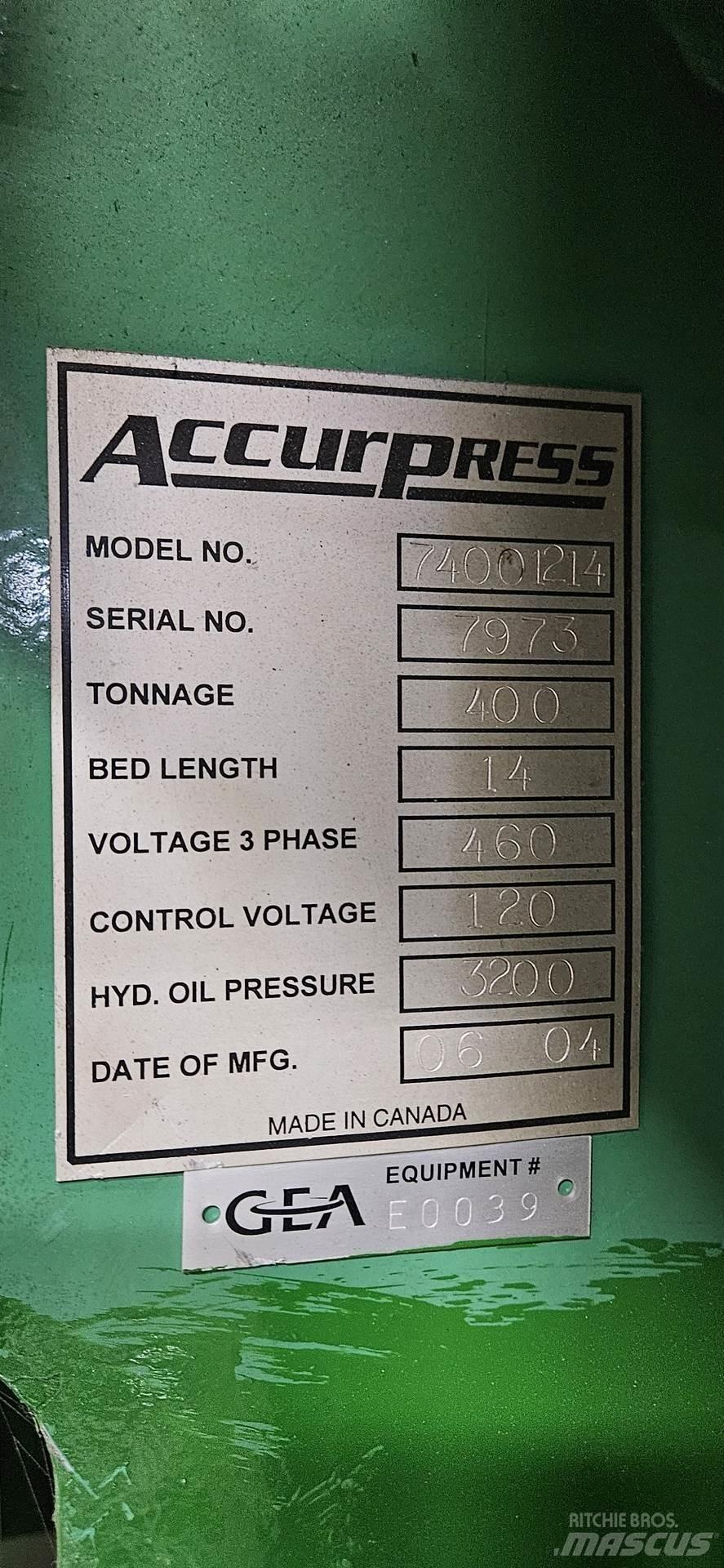  ACCURPRESS 74001214 Ostalo za građevinarstvo