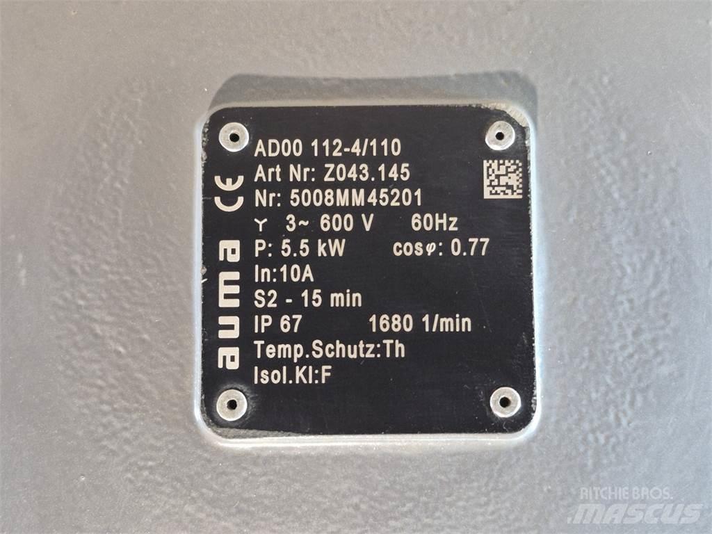  AUMA AD00 112-4/110 Ostalo za građevinarstvo