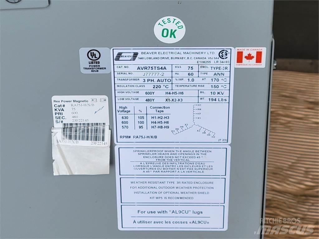  BEAVER AVR75TS4A Ostalo za građevinarstvo