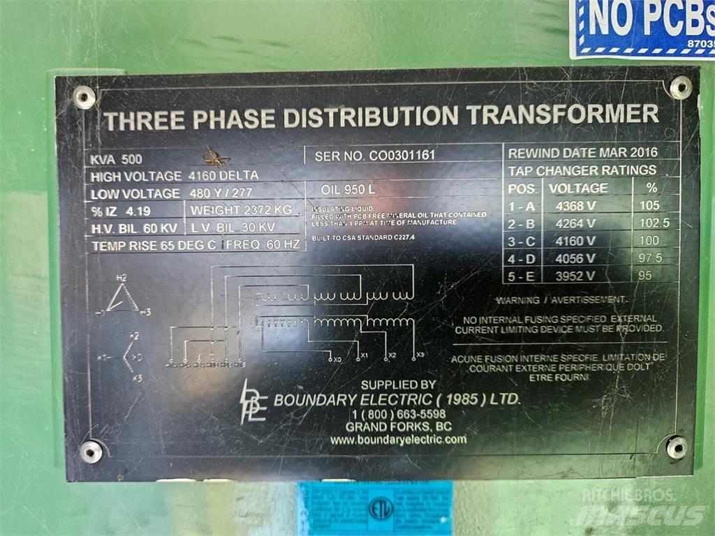  BOUNDARY ELECTRIC Ostalo za građevinarstvo