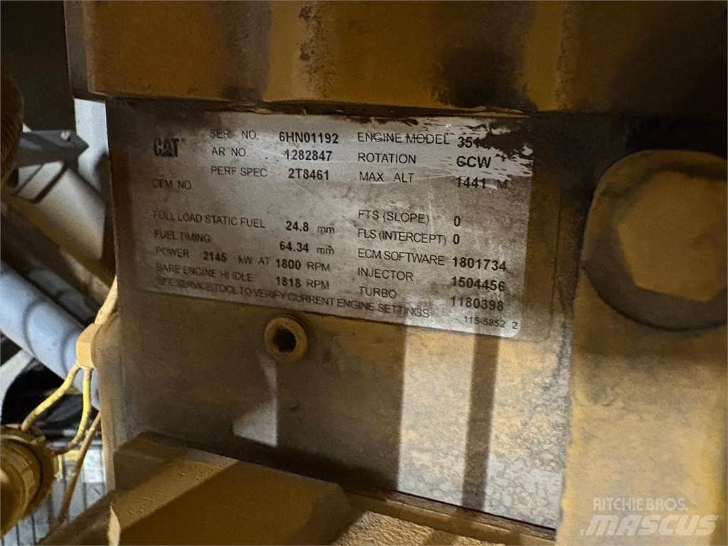 CAT 3516B Dizel generatori