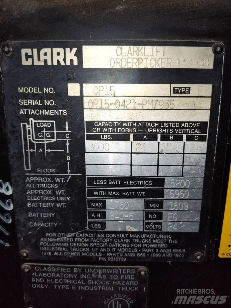 Clark OP-15 Ostalo za građevinarstvo