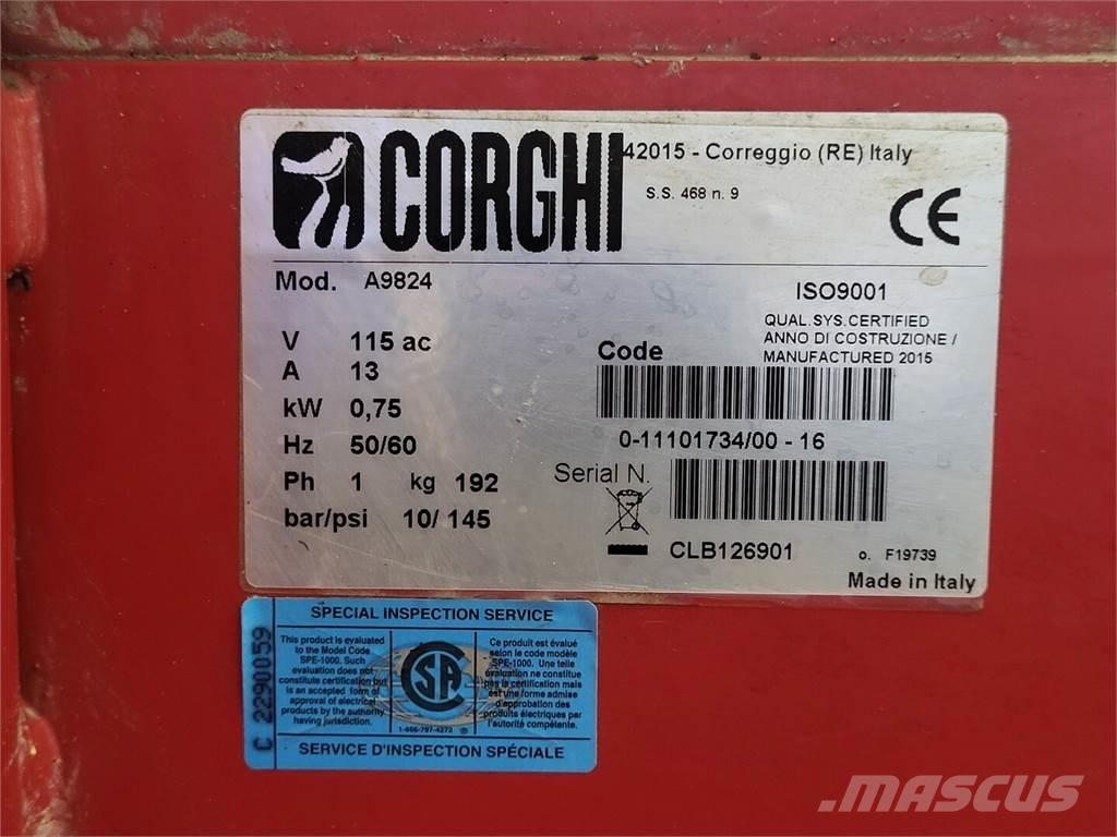 Corghi A9824 Gume, točkovi i felne