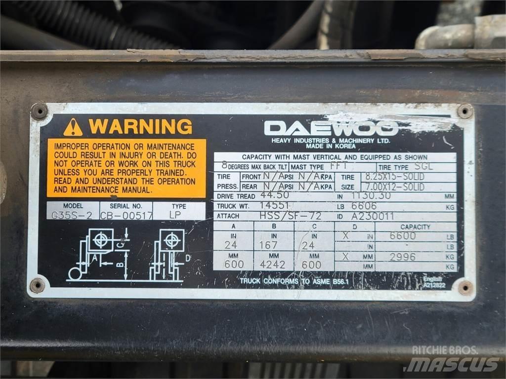 Daewoo G35S-2 Ostalo za građevinarstvo