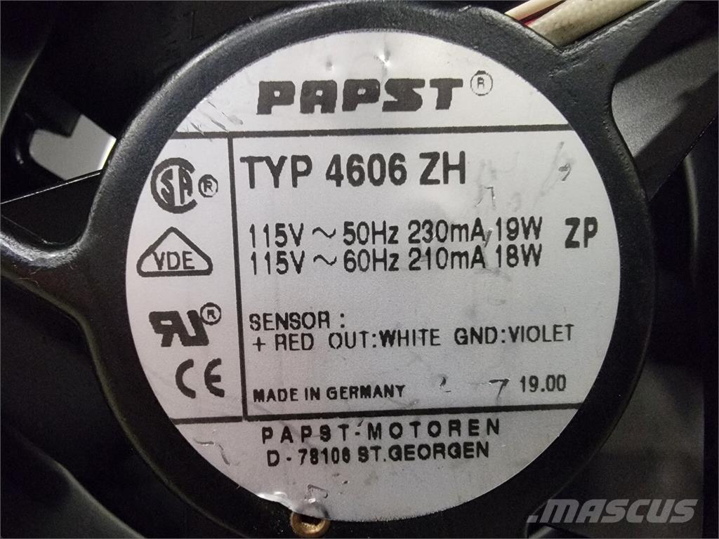  EBM PAPST 4606 ZH Ostale komponente za građevinarstvo