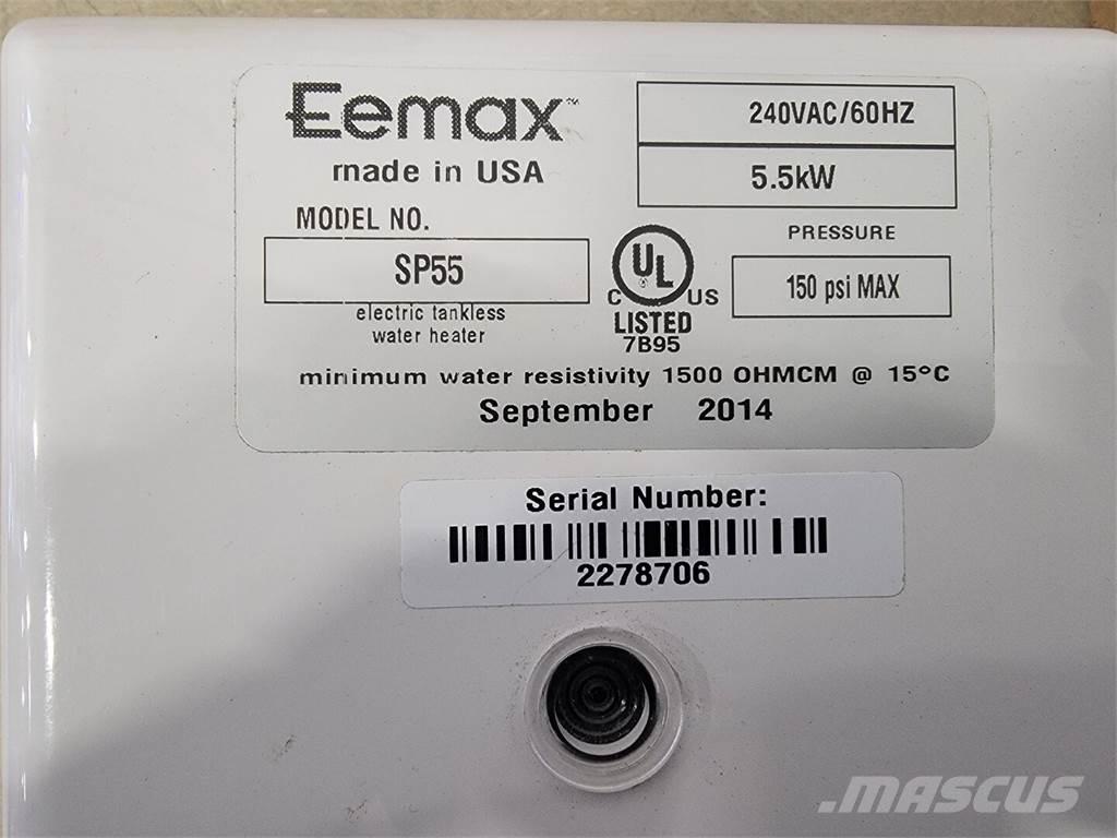  EEMAX SP55 Polovna oprema za grejanje i odmrzavanje