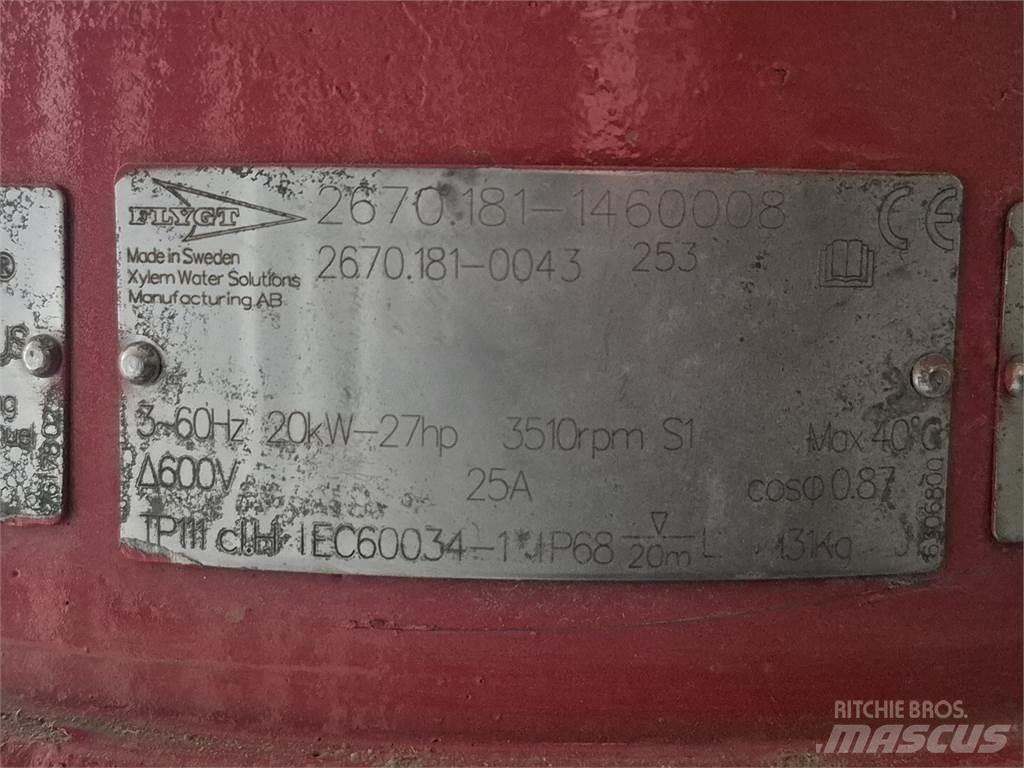 Flygt 2670.181-0043 Pumpe za vodu