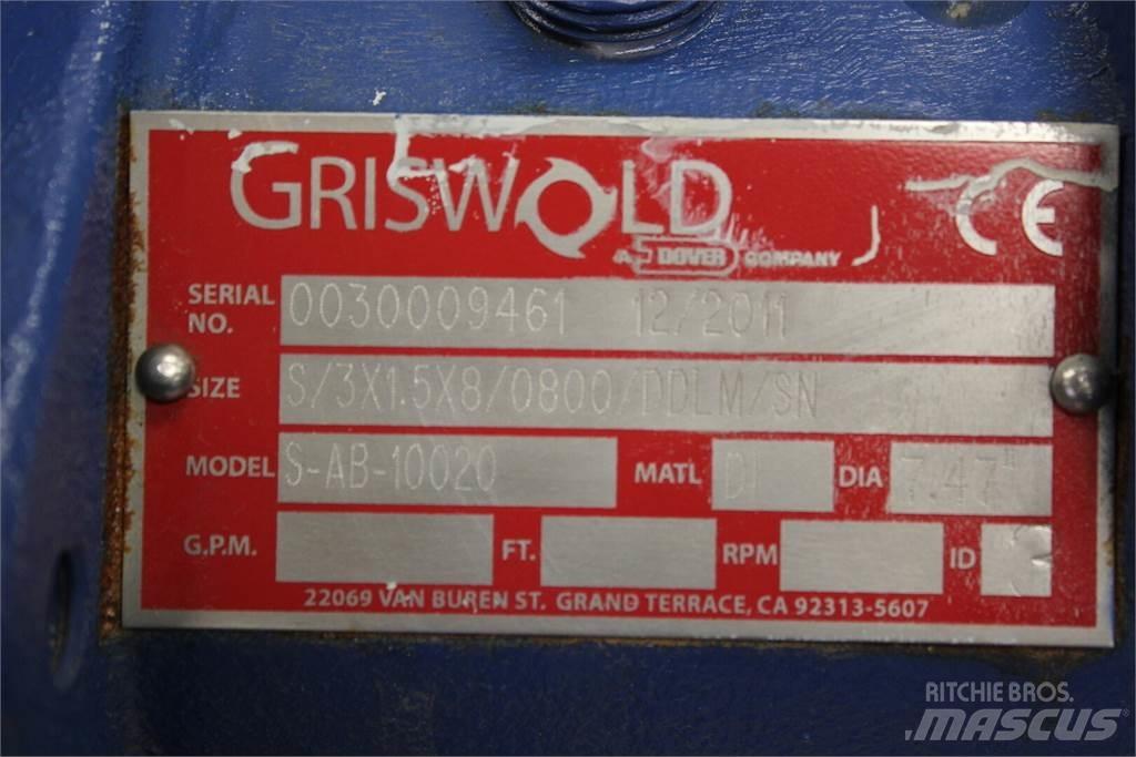  GRISWOLD S-AB-10020 Pumpe za vodu
