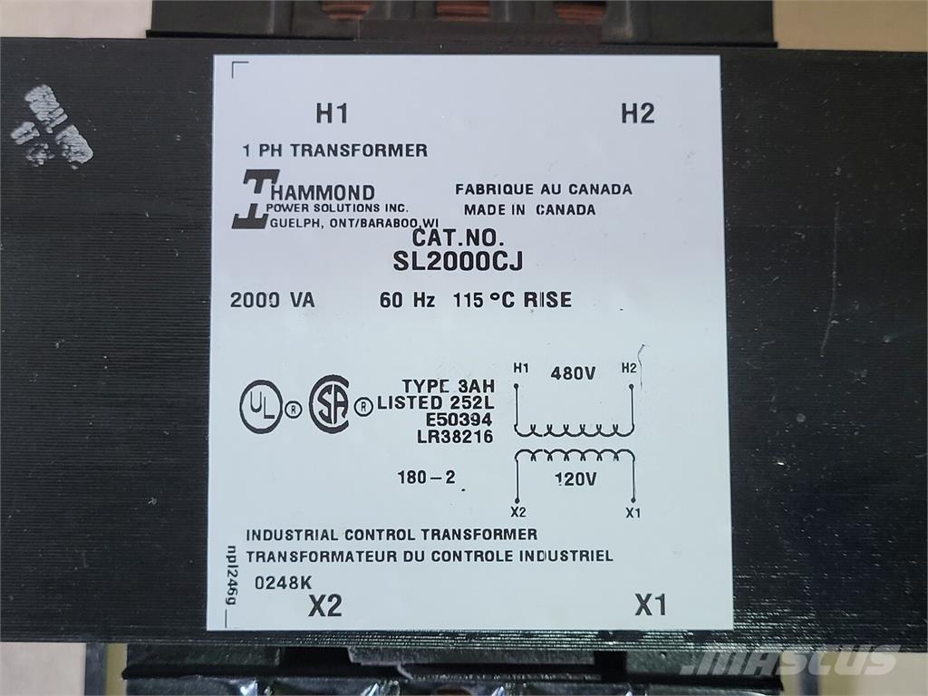  HAMMOND SL2000CJ Ostalo za građevinarstvo