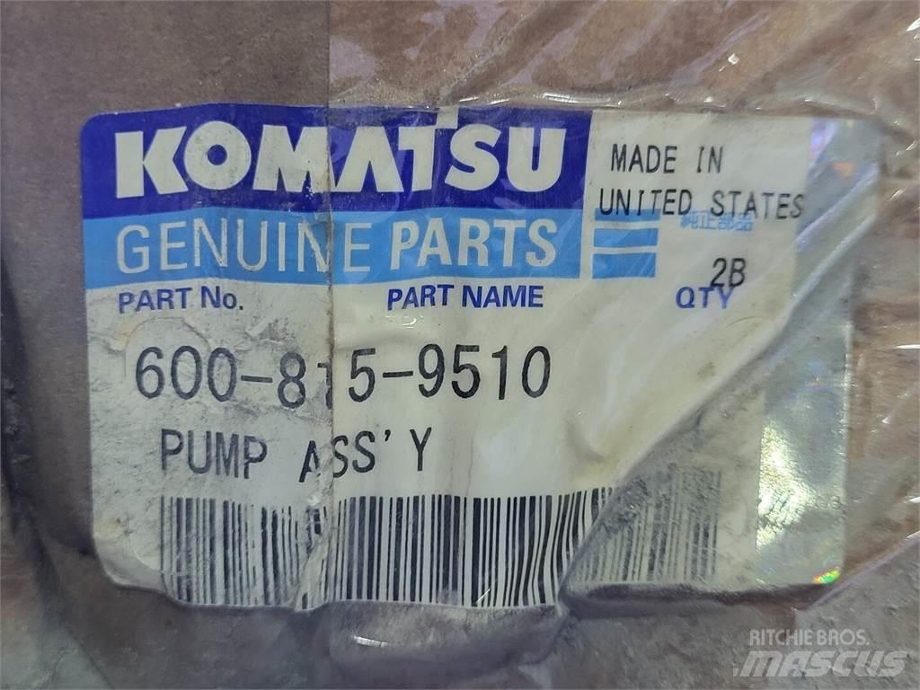 Komatsu 600-815-9510 Pumpe za vodu