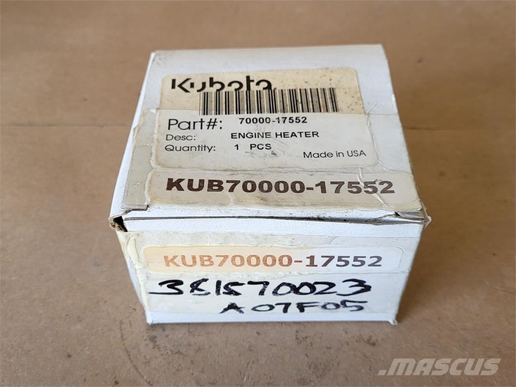 Kubota 70000-17552 Kargo motori