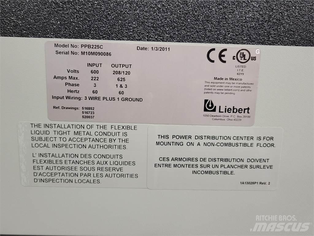  LIEBERT PPB225C Ostalo za građevinarstvo