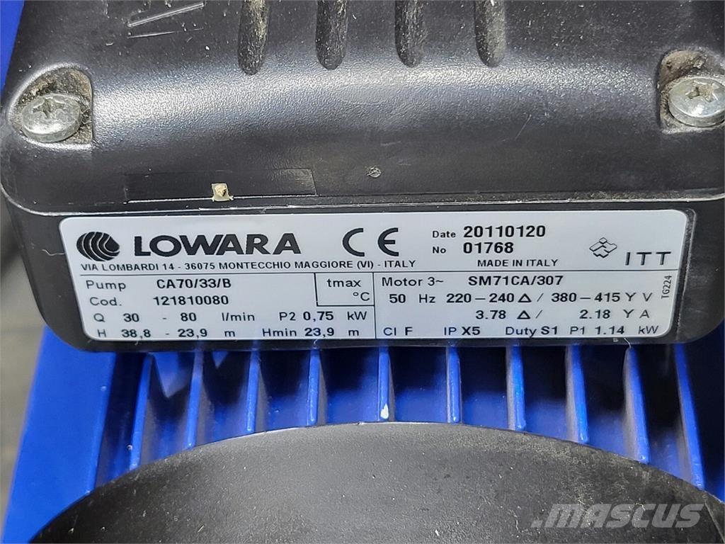  LOWARA CA70/33/B Pumpe za vodu
