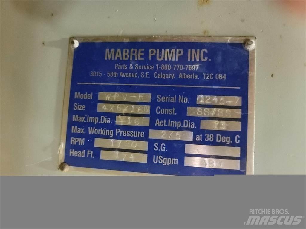  MABRE PUMP WPV-R Pumpe za vodu