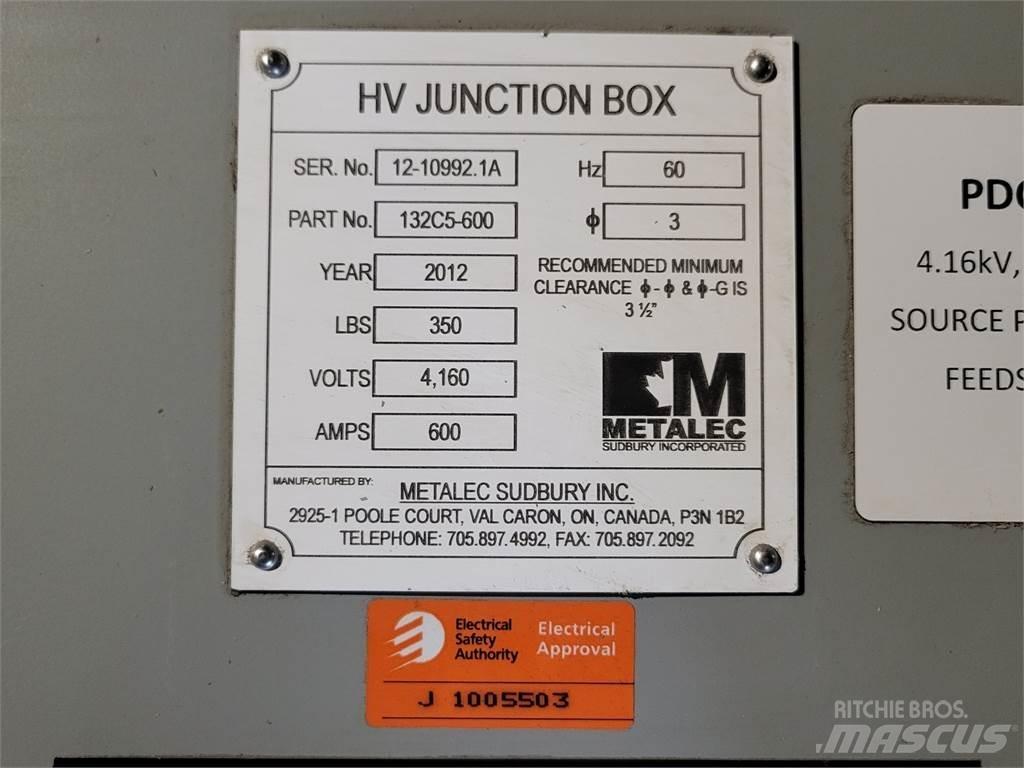  METALEC 132C5-600 Ostalo za građevinarstvo