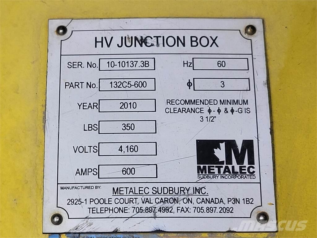  METALEC 132C5-600 Ostalo za građevinarstvo