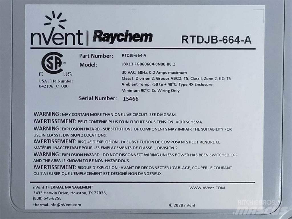  NVENT RTDJB-664-A Ostalo za građevinarstvo