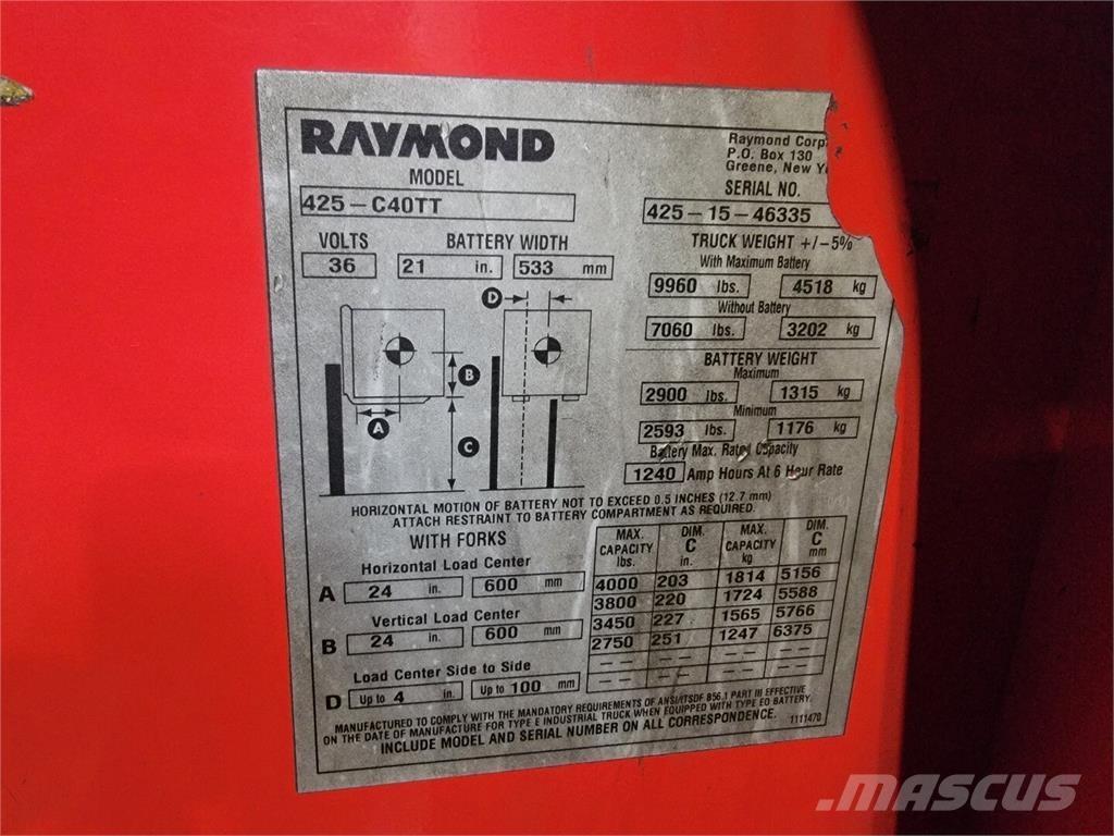 Raymond 425-C40TT Ostalo za građevinarstvo