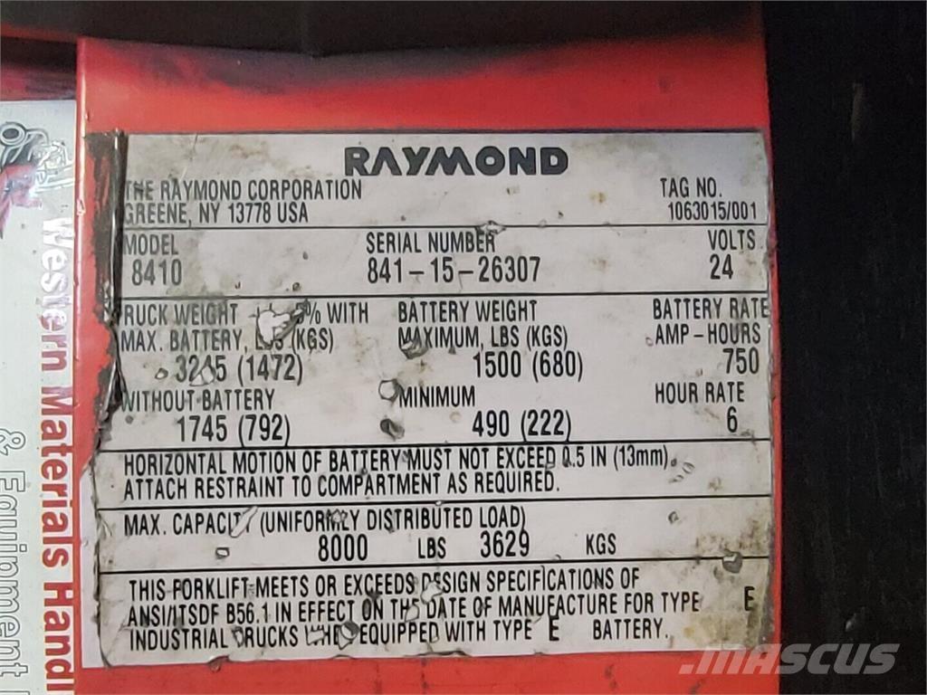 Raymond 8410 Ostalo za građevinarstvo