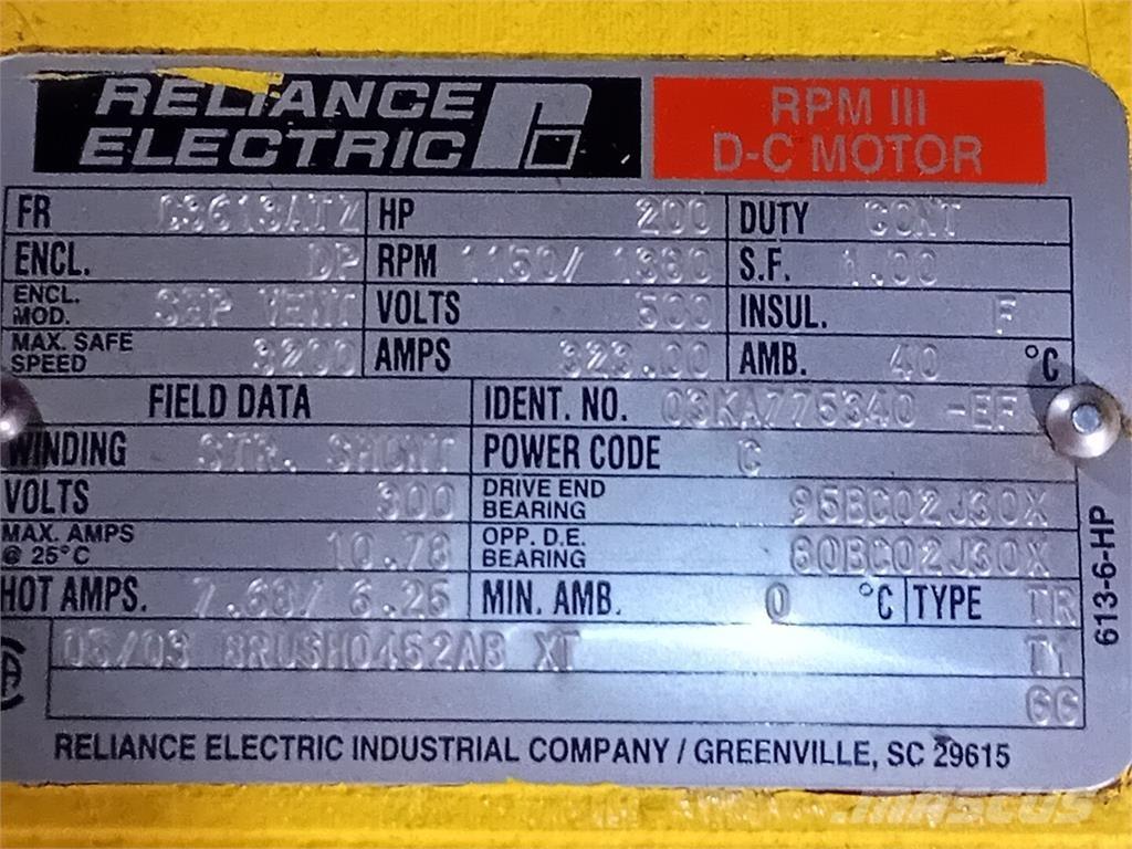  RELIANCE ELECTRIC Industrijski motori