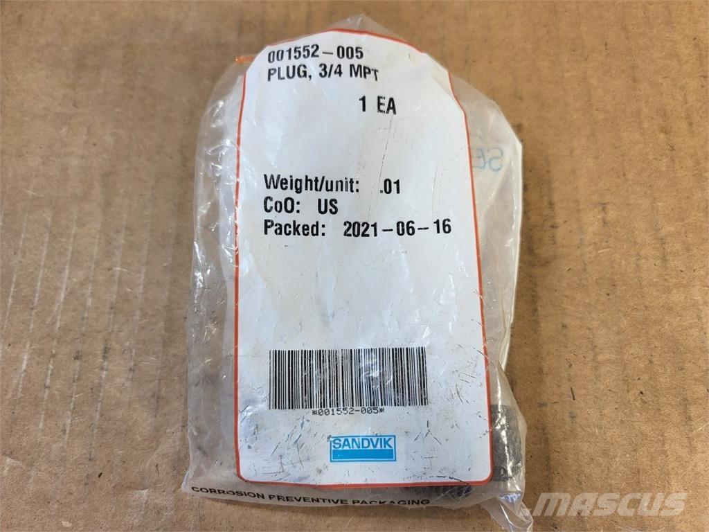 Sandvik 001552-005 Ostale komponente za građevinarstvo