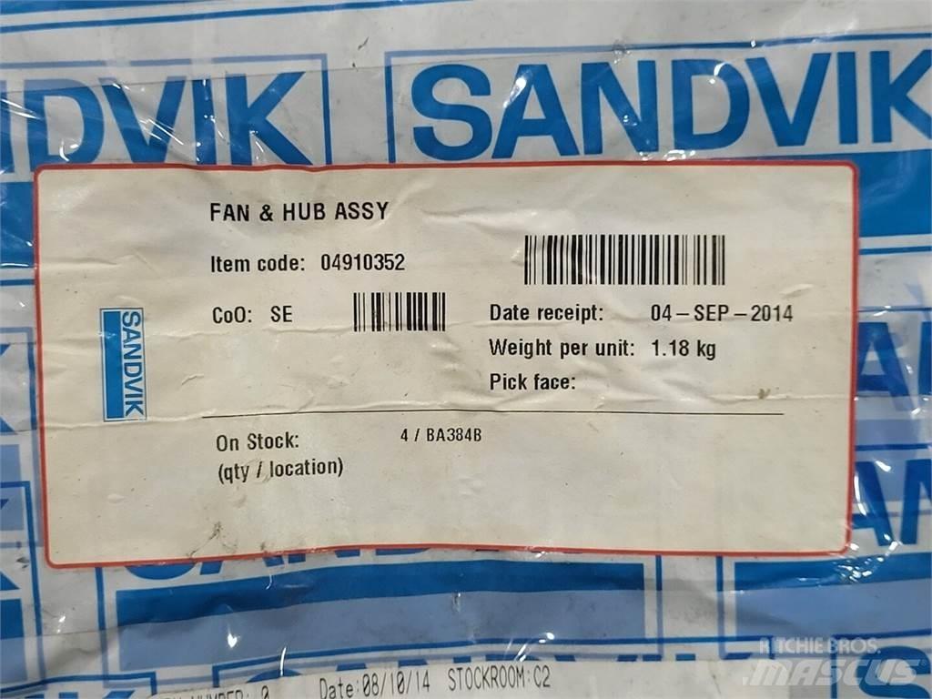 Sandvik 04910352 Ostale komponente za građevinarstvo