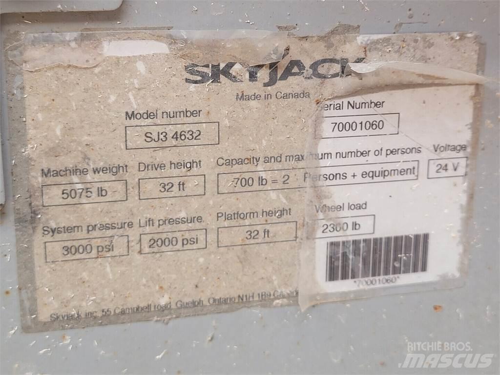 SkyJack SJ3 4632 Makazaste platforme