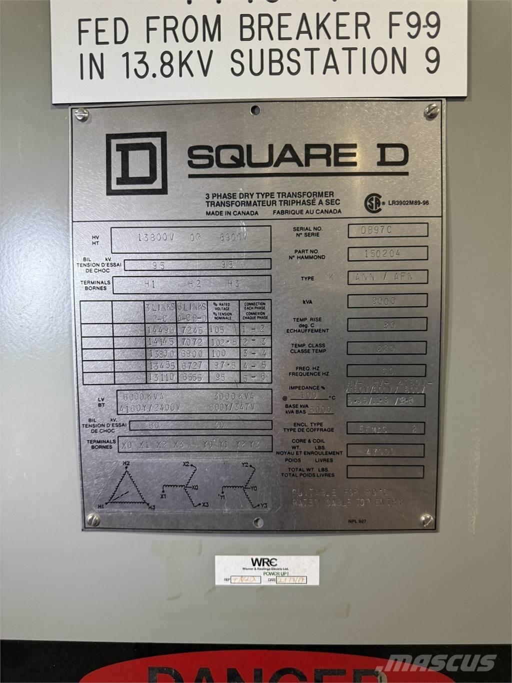  SQUARE D 150204 Ostalo za građevinarstvo