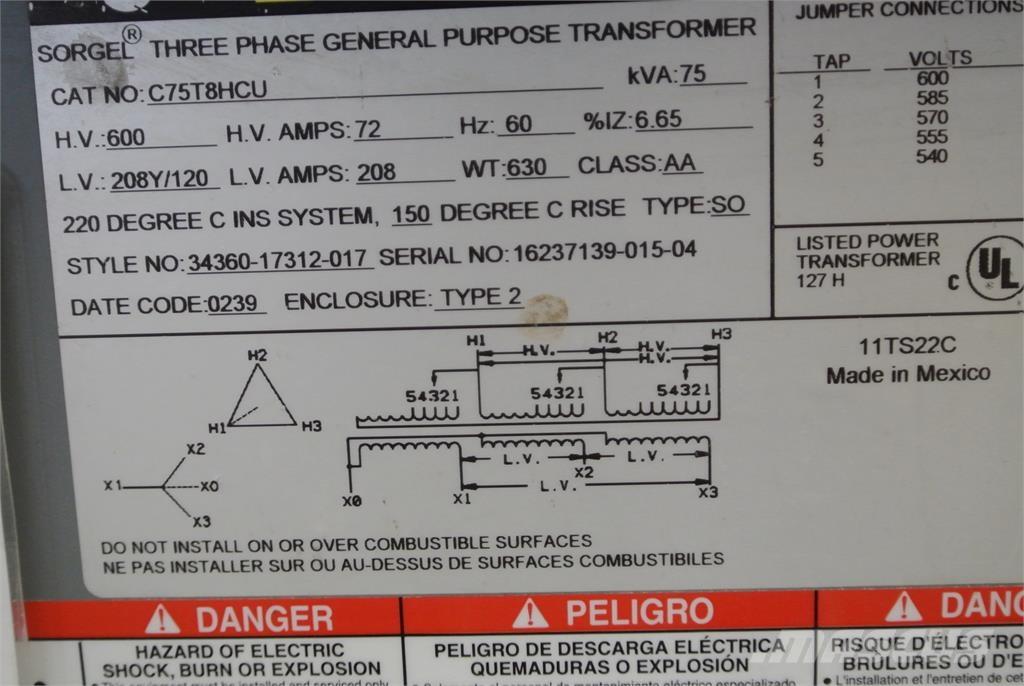  SQUARE D C75T8HCU Ostalo za građevinarstvo