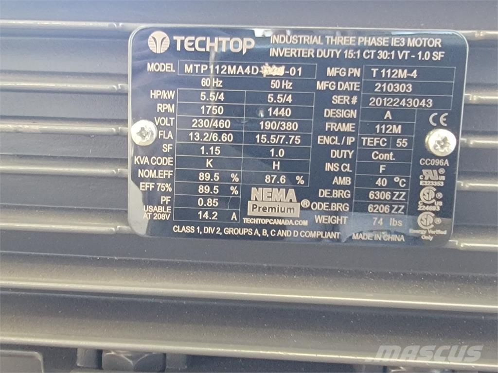  TECHTOP MTP112MA4D Industrijski motori