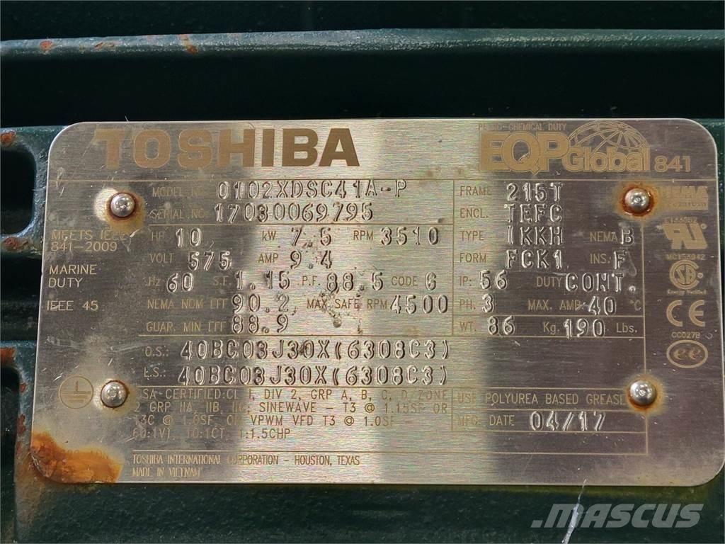  TOSHIBA 0102XDSC41A-P Industrijski motori