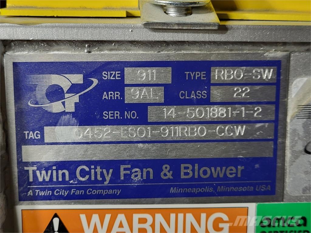  TWIN CITY FAN RBO-SW Ostale komponente za građevinarstvo