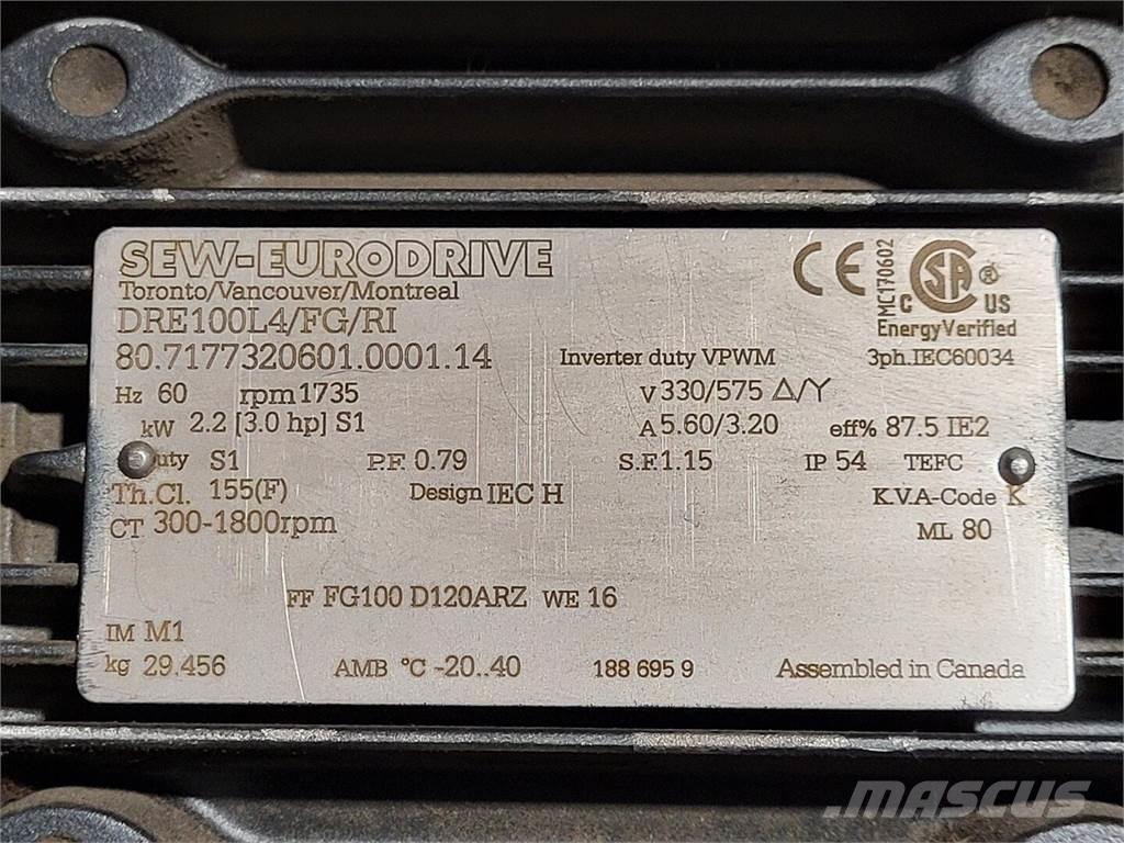  WEG DRE100L4/FG/RI Industrijski motori
