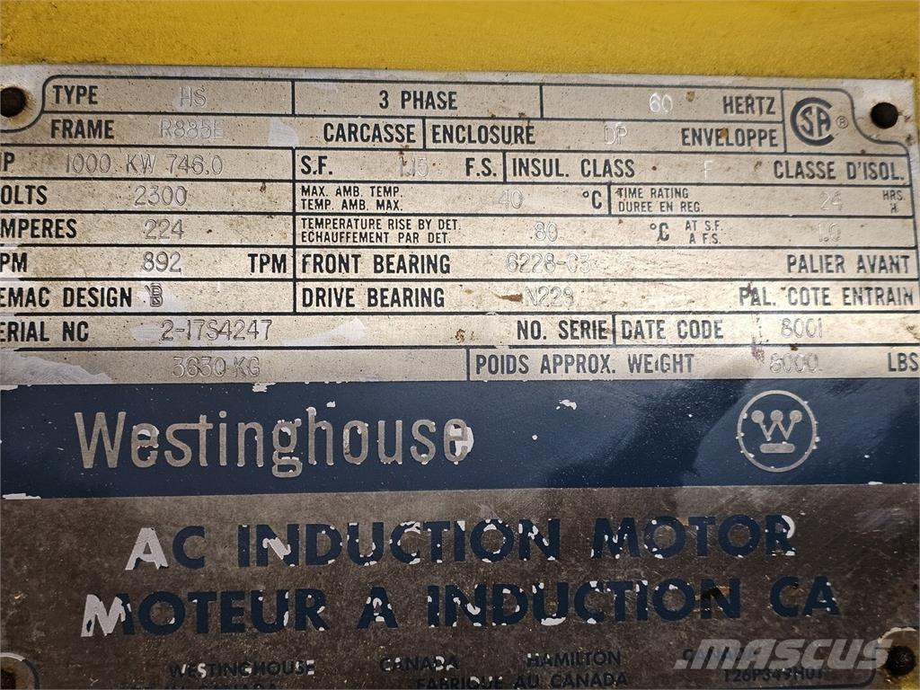 Westinghouse  Industrijski motori