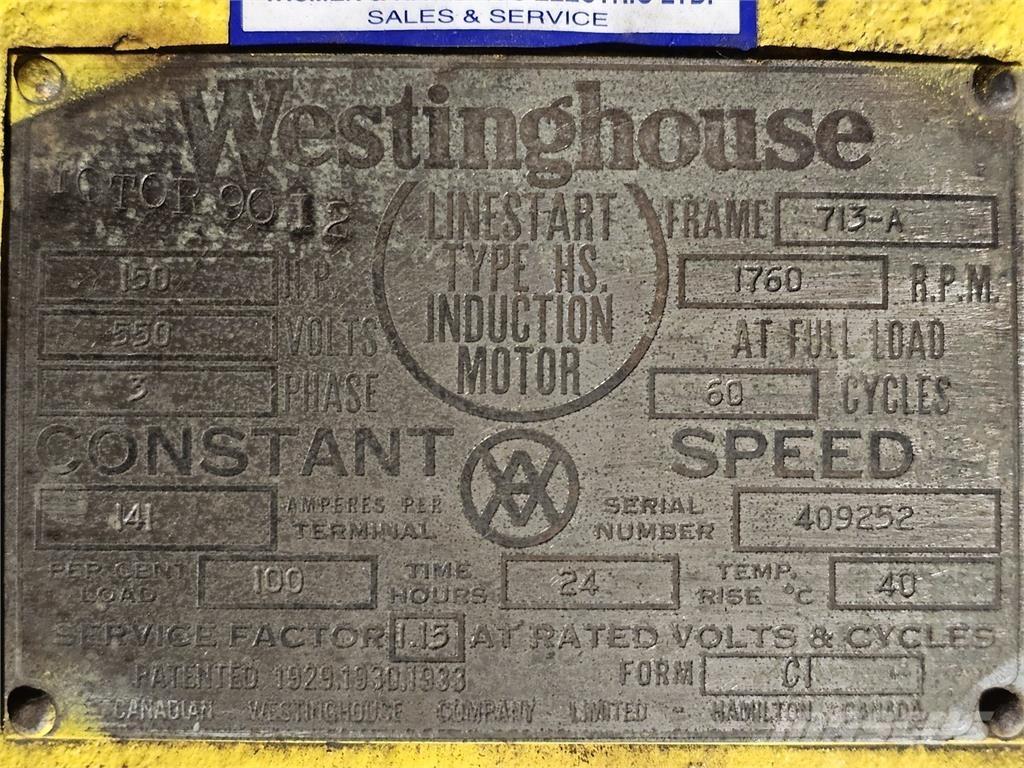 Westinghouse HS Industrijski motori