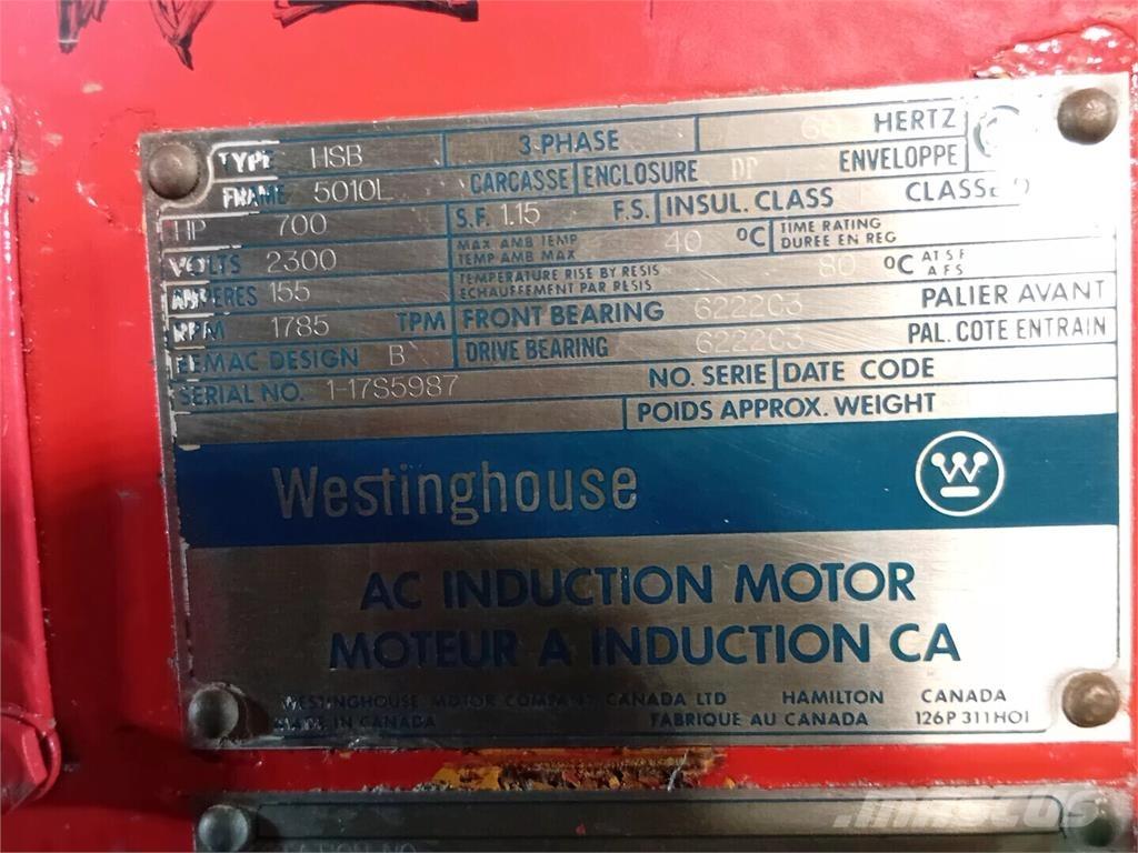 Westinghouse HSB Industrijski motori