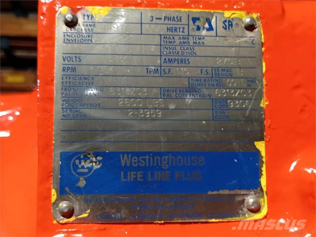 Westinghouse HSBN Industrijski motori