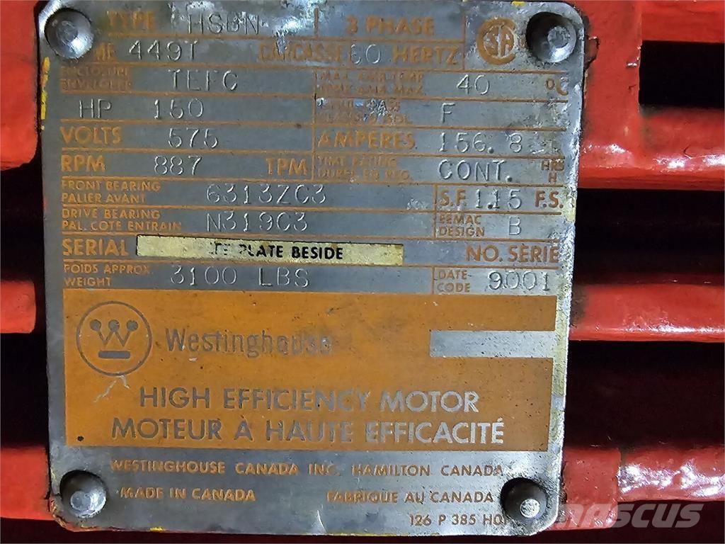 Westinghouse HSBN Industrijski motori