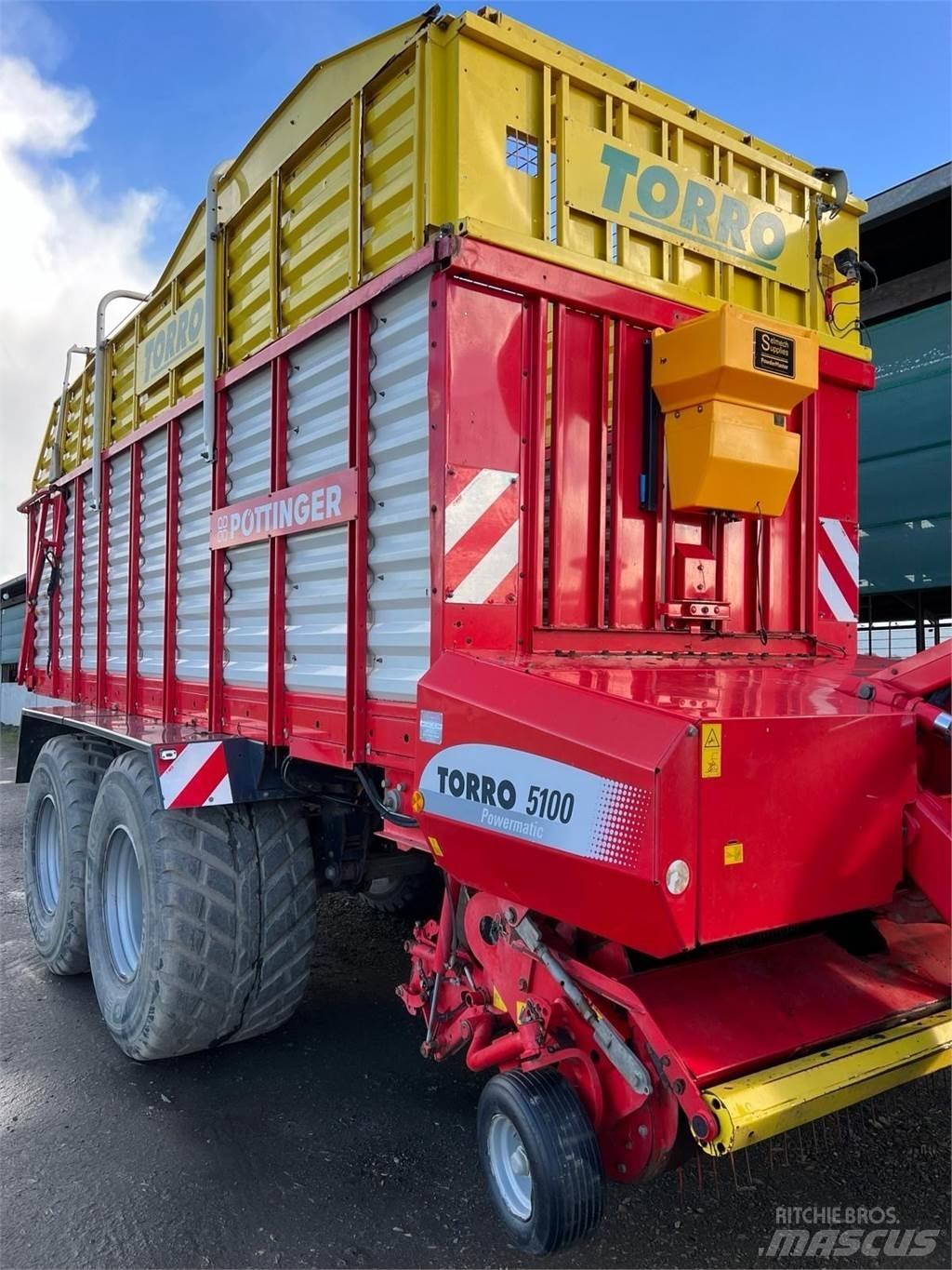 Pöttinger Torro 5100L Samoutovarna prikolica
