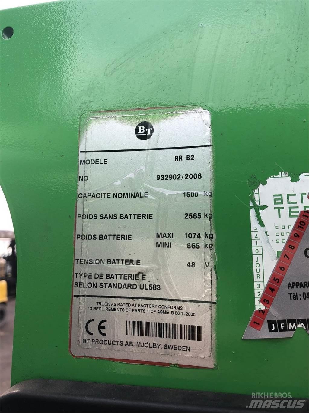 Cesab RRB2 Viljuškari sa pomičnim stupom