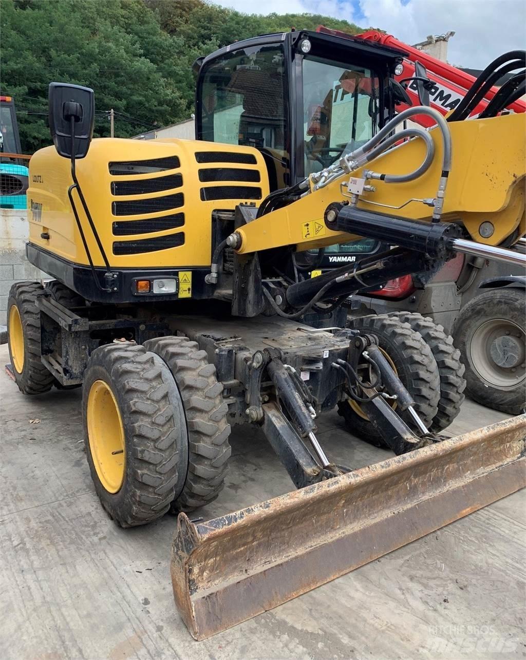 Yanmar B95W Bageri točkaši