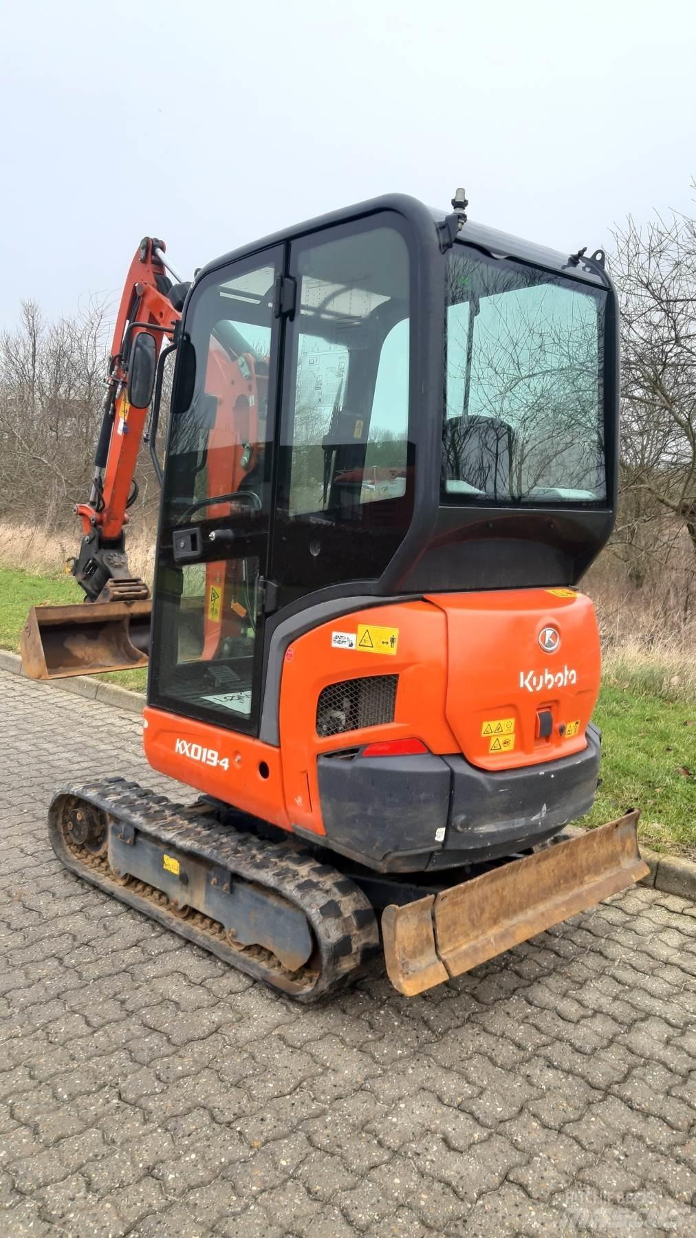 Kubota KX019-4 Mini bageri < 7t