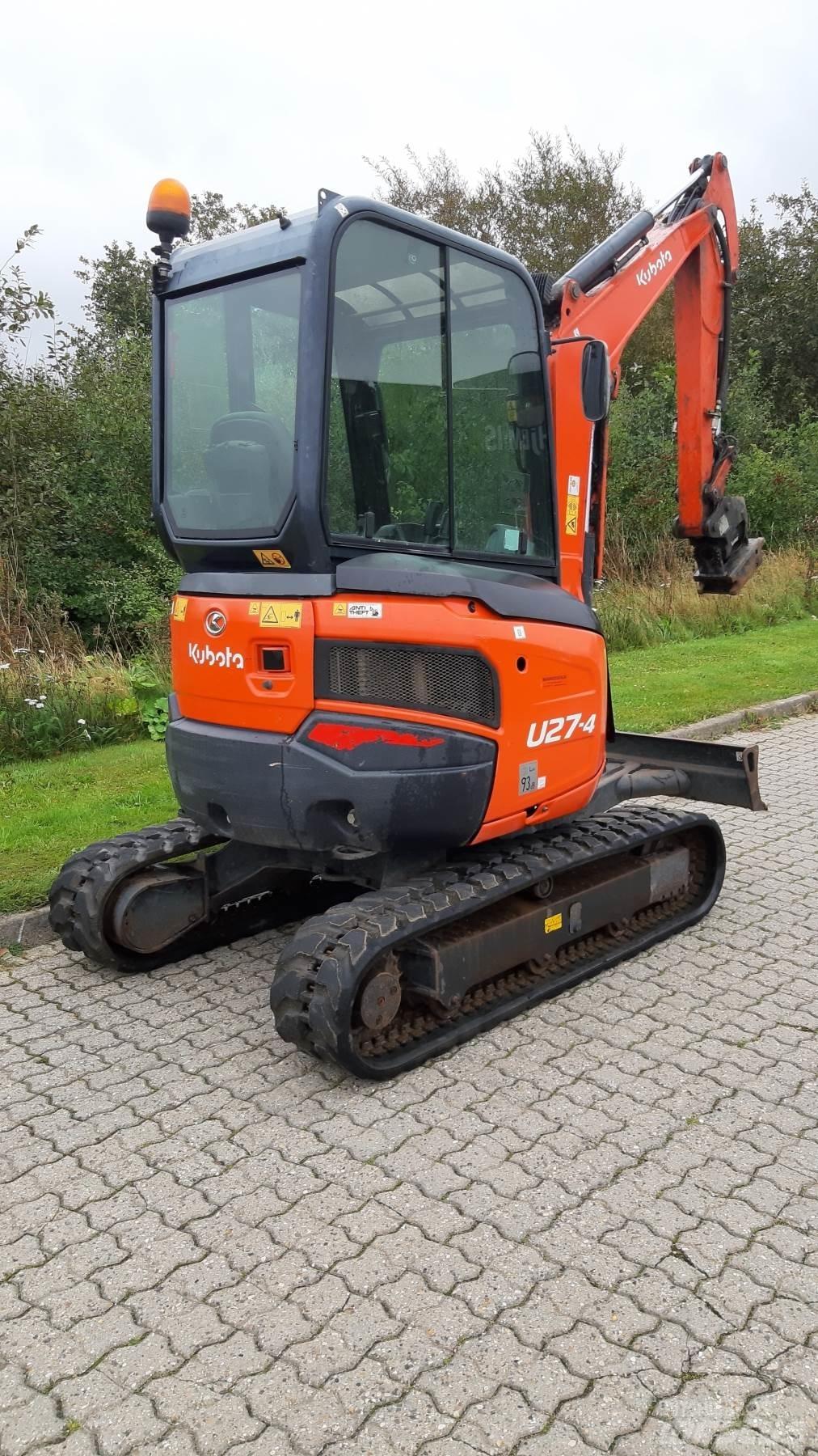 Kubota U27-3 Mini bageri < 7t